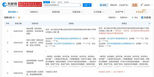 吉利旗下吉行科技公司增資至6.3億，增幅約322%，